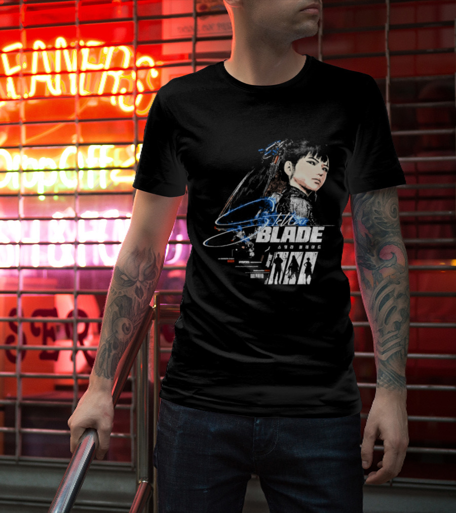 Stellar Blade Eve PlayStation Action RPG Adventure T-Shirt