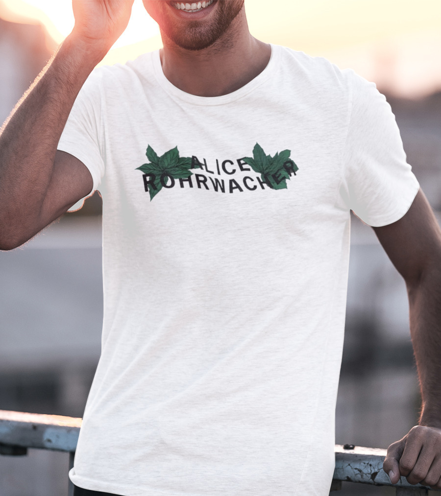 Alice Rohrwacher Leaf Motif T-Shirt