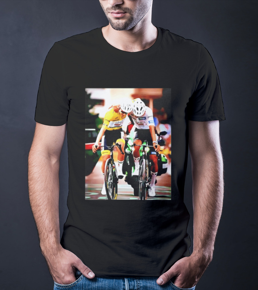 Tadej Pogacar Isaac Del Toro 2026 Tour De France Cyclist Duo T-Shirt