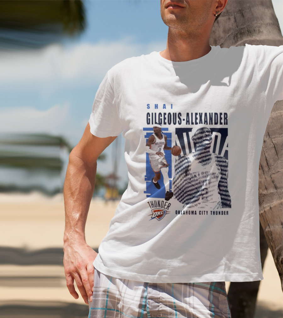 Shai Gilgeous Alexander Oklahoma City Thunder NBA Basketball Highlights 2026 T-Shirt