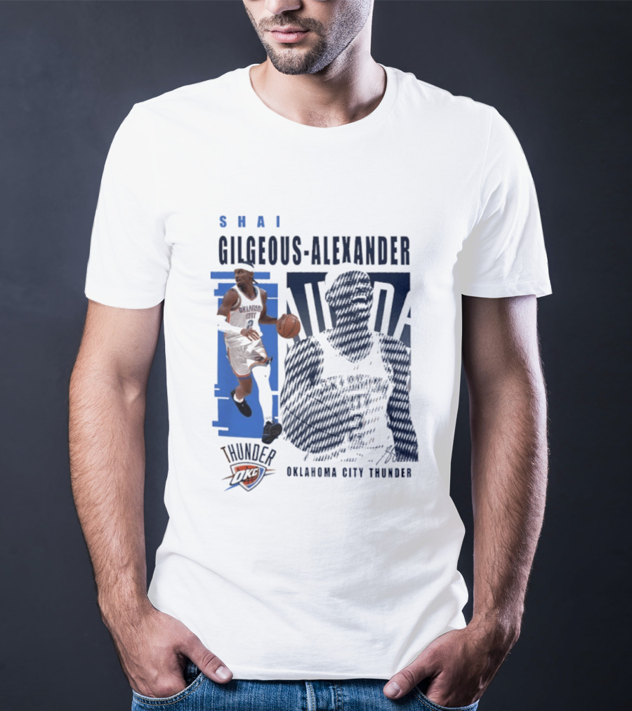 Shai Gilgeous Alexander Oklahoma City Thunder NBA Basketball Highlights 2026 T-Shirt