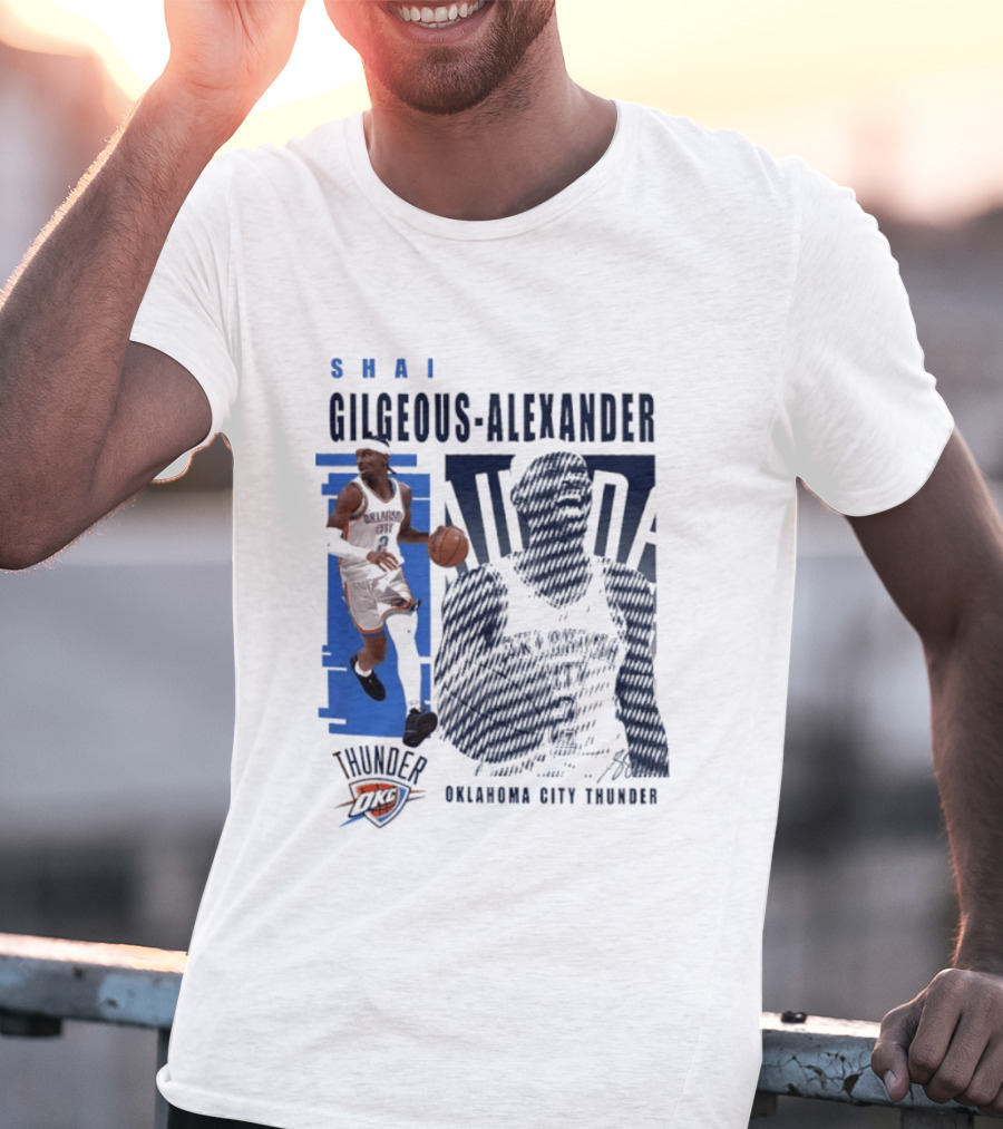 Shai Gilgeous Alexander Oklahoma City Thunder NBA Basketball Highlights 2026 T-Shirt