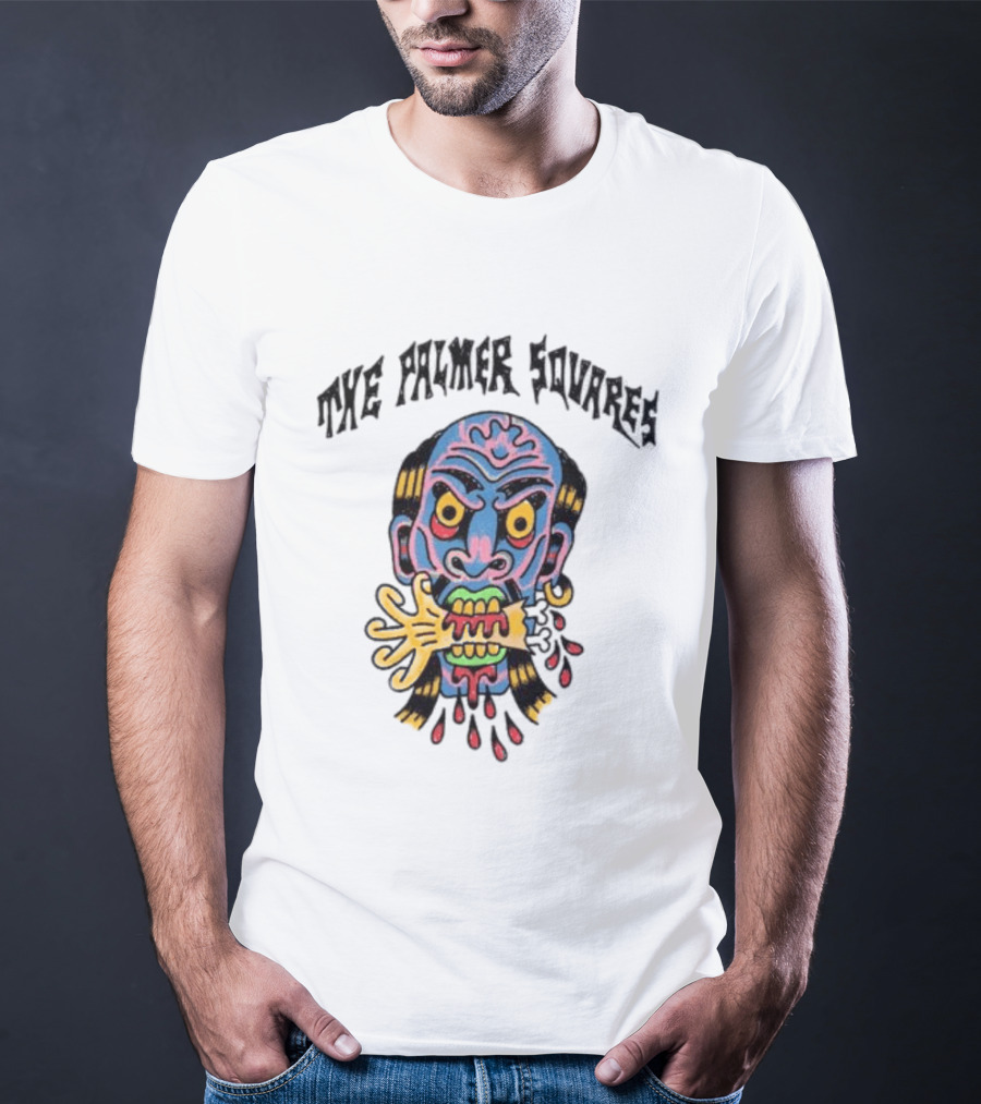 The Palmer Squares TPS Flesh Eater Iconic Horror T-Shirt