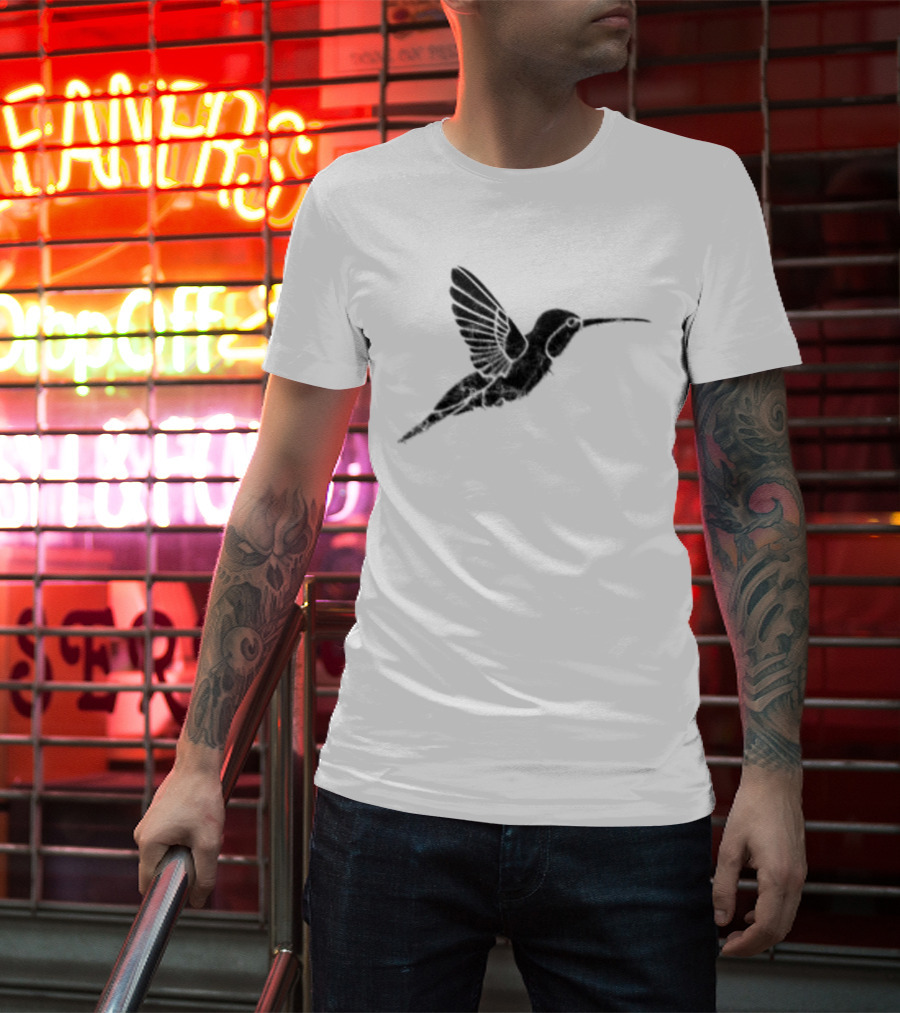 Tom Morello Egetw Album Hummingbird Crop Top T-Shirt