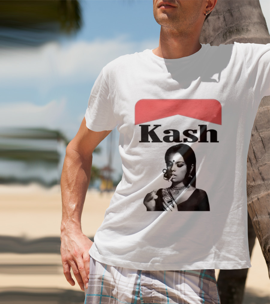 Mumtaz Kash Marlboro Iconic Red Collar T-Shirt