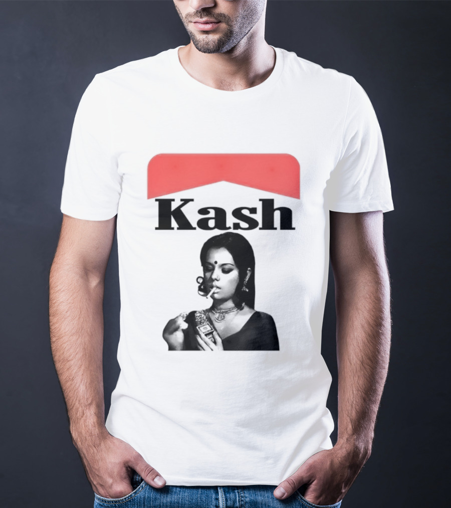 Mumtaz Kash Marlboro Iconic Red Collar T-Shirt