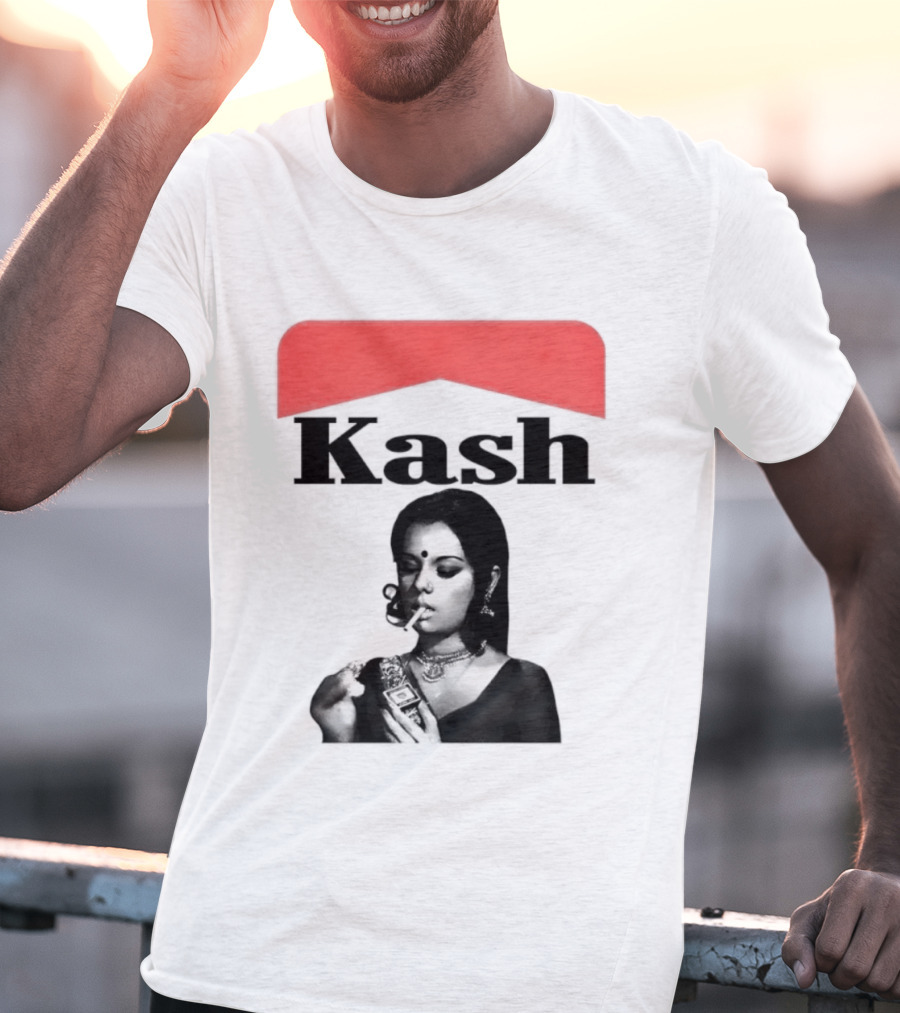 Mumtaz Kash Marlboro Iconic Red Collar T-Shirt