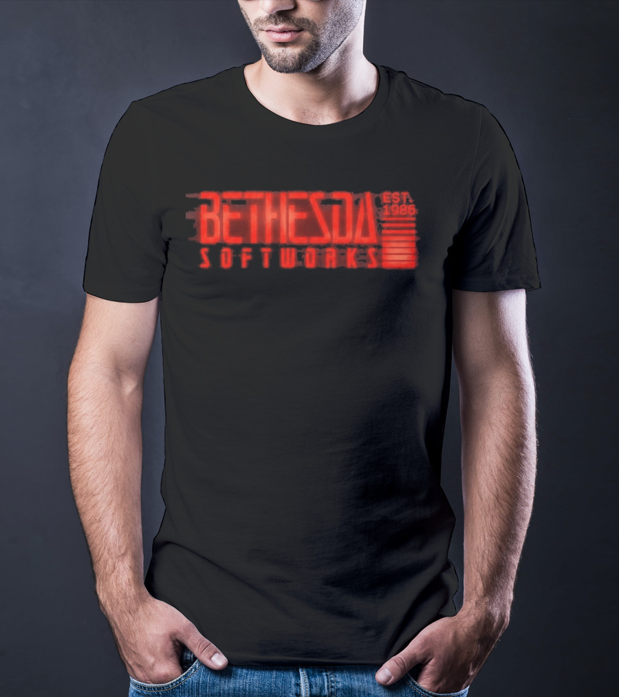 Bethesda Softworks Est 1986 Retro Gaming Nostalgia T-Shirt