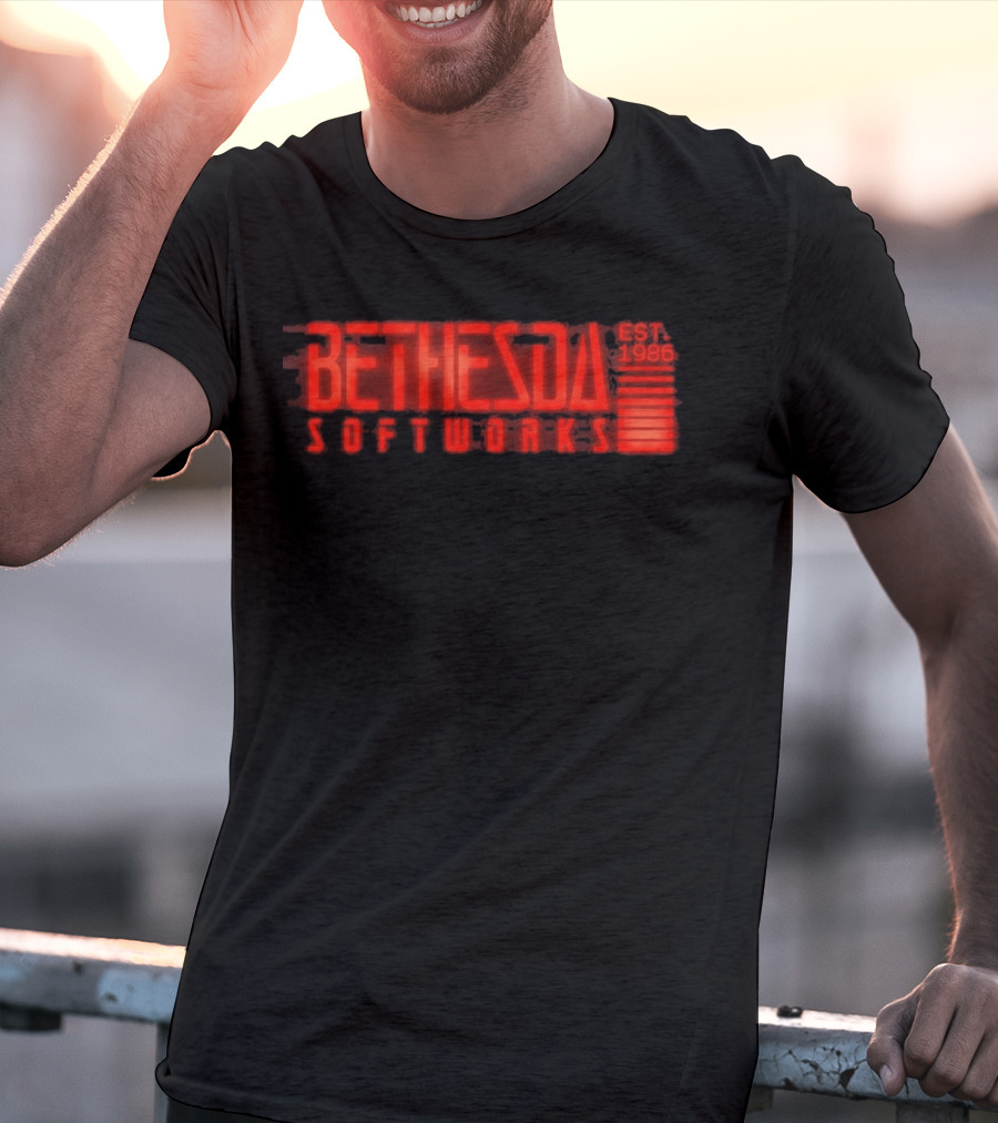 Bethesda Softworks Est 1986 Retro Gaming Nostalgia T-Shirt