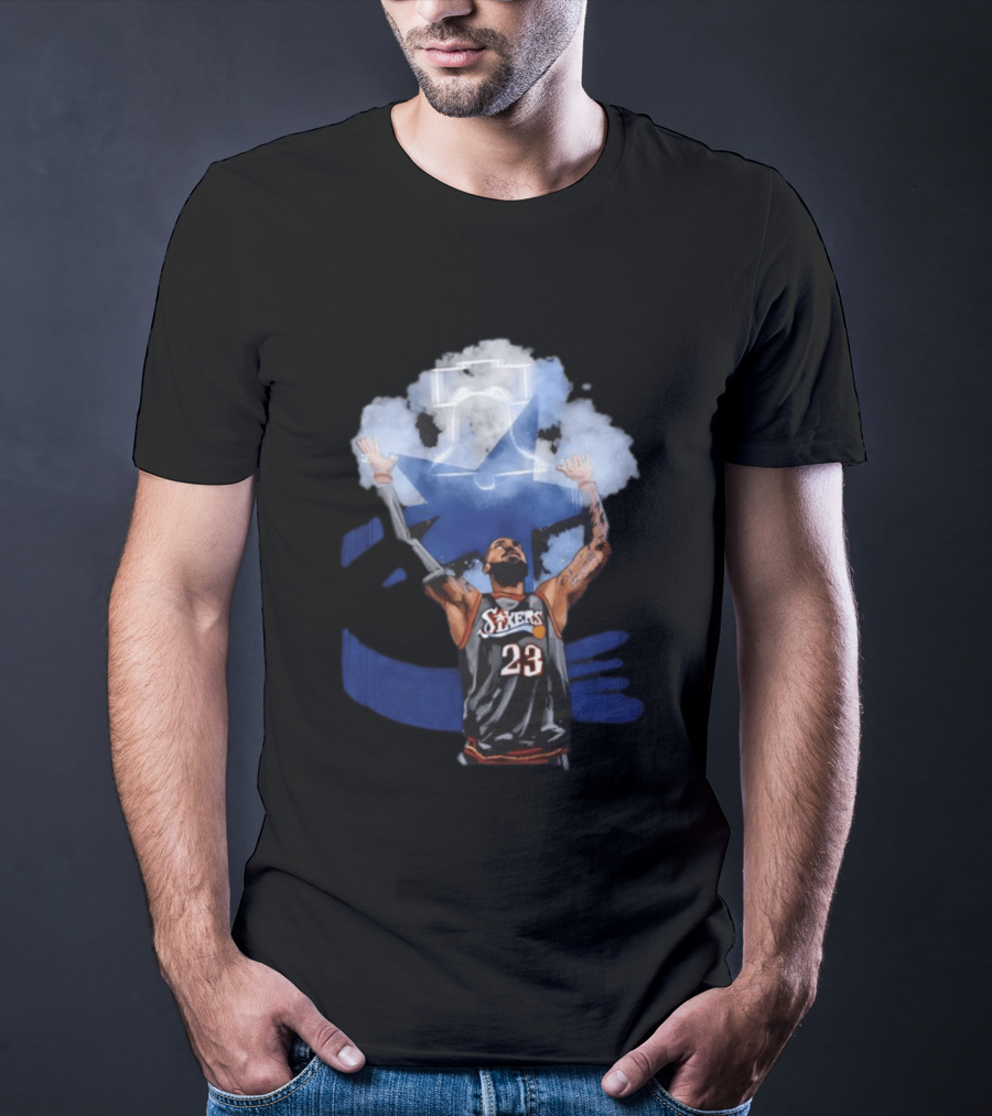 Philadelphia 76ers LeBron James 23 With Bells On Cloud 5 T-Shirt