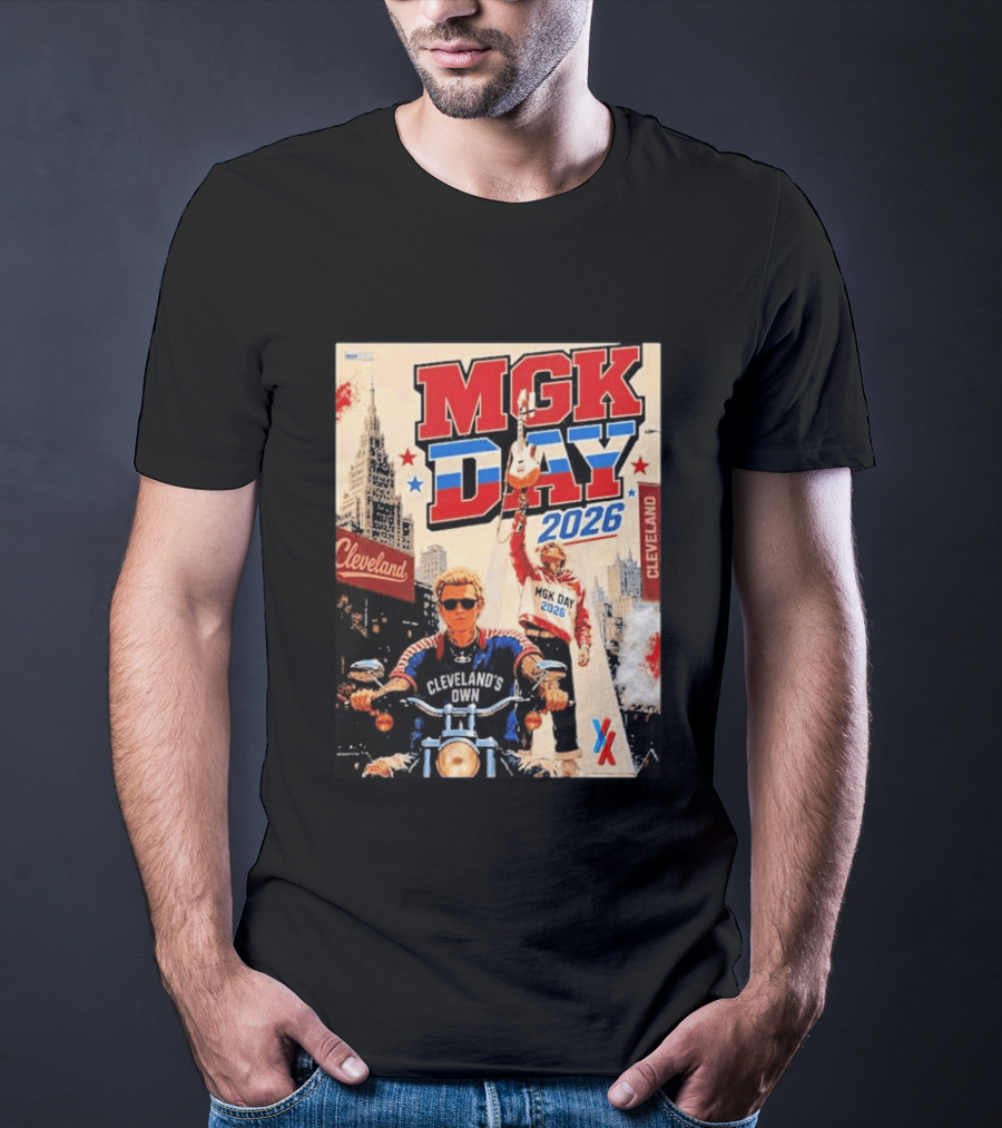 MGK Day 2026 Cleveland Music Event With Cleveland's Own T-Shirt