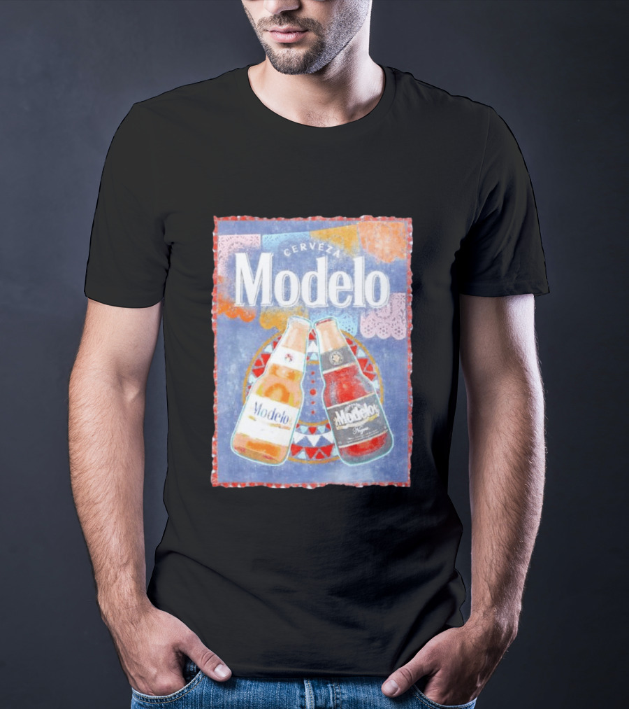 Cerveza Modelo Mexican Beer Bottles T-Shirt