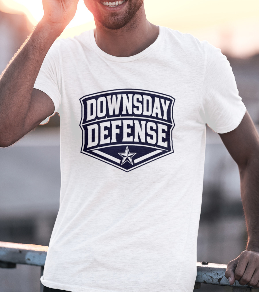 Downsday Defense Dallas Cowboys Star T-Shirt
