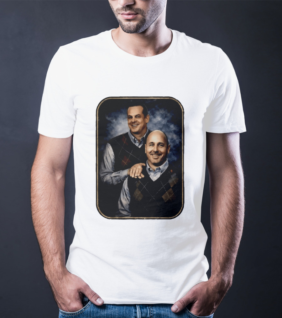 New York Baseball Step Brothers Aaron Boone Brian Cashman Comedy T-Shirt