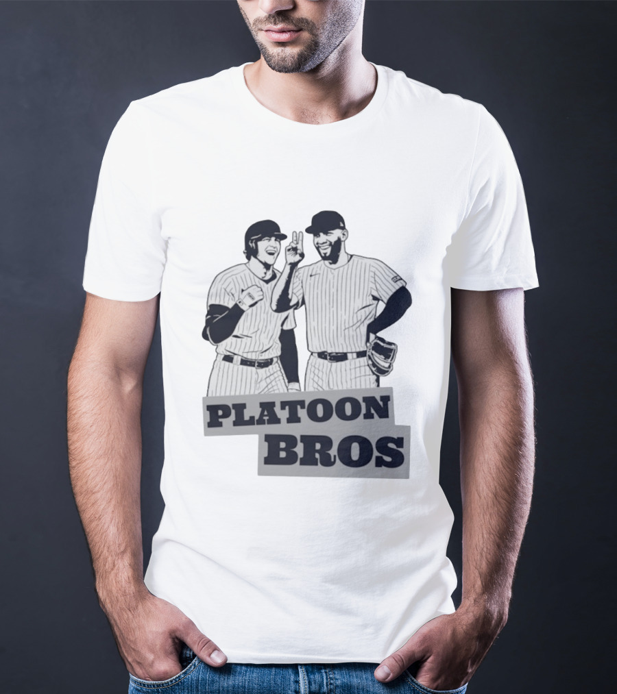 Yankees Platoon Bros Amed Rosario Ryan McMahon MLB Baseball Team T-Shirt