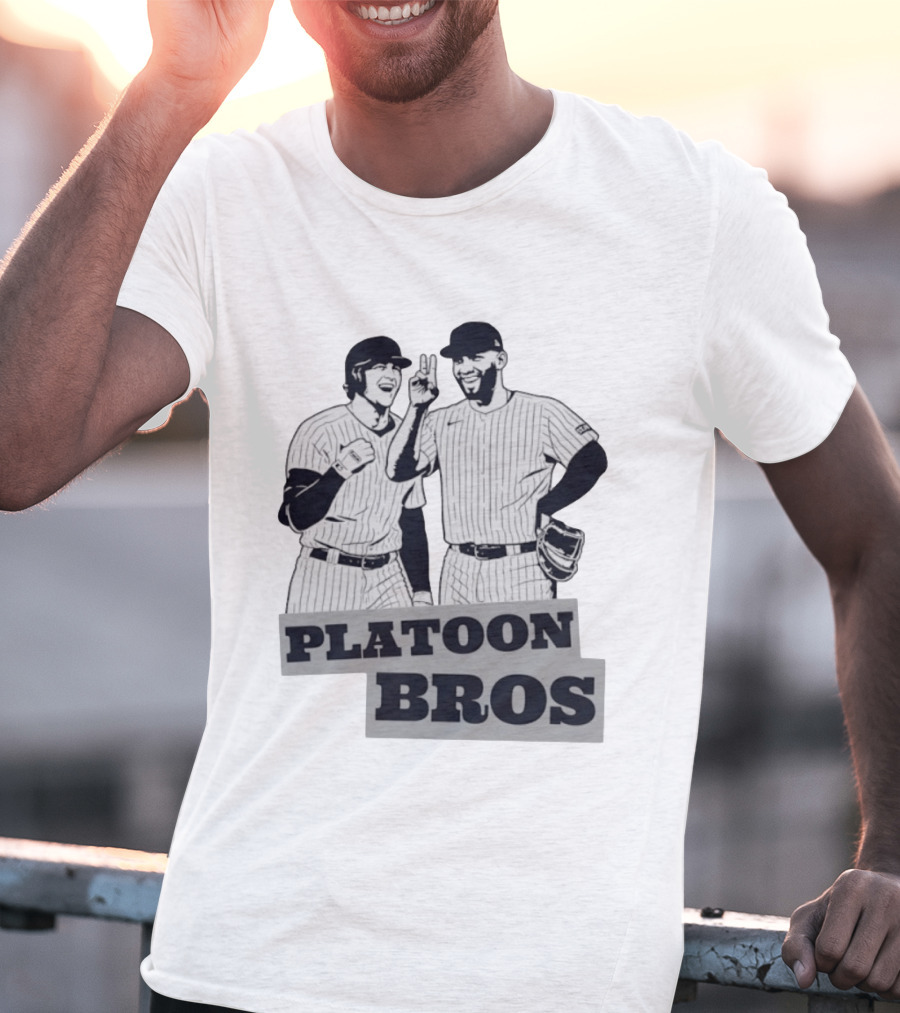 Yankees Platoon Bros Amed Rosario Ryan McMahon MLB Baseball Team T-Shirt