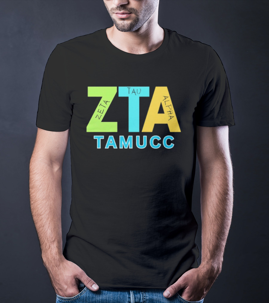 Zeta Tau Alpha TAMUCC Greek Life Sorority T-Shirt