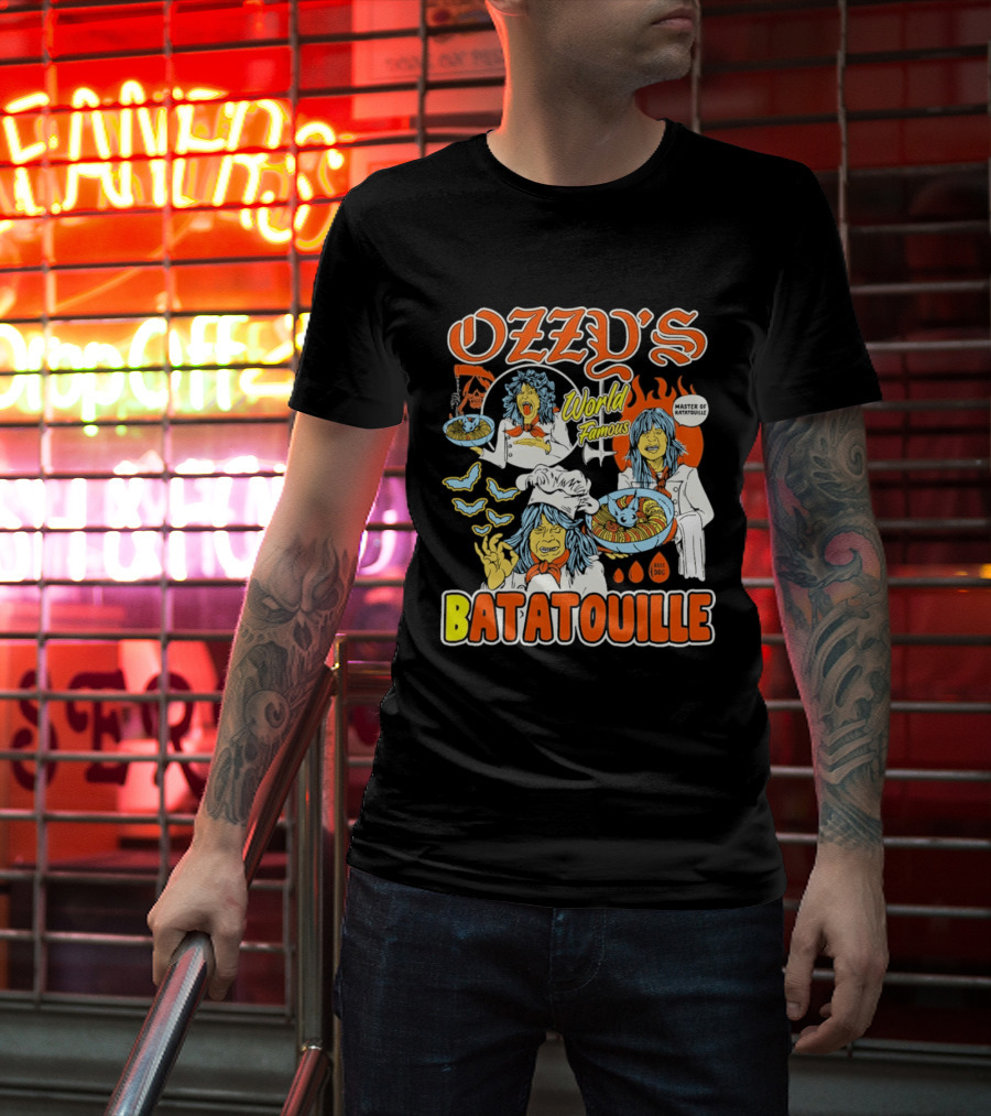 Ozzy's World Famous Batatouille Master Chef T-Shirt