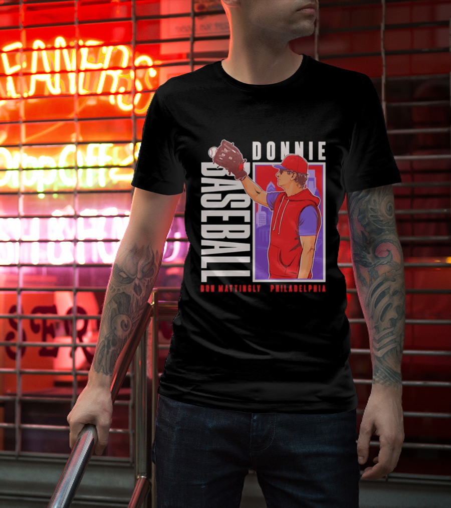 Don Mattingly Donnie Baseball Philadelphia Sports T-Shirt