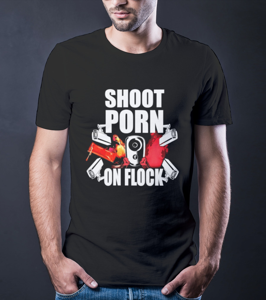 SHOOT PORN ON FLOCK Surveillance Honey Pack T-Shirt