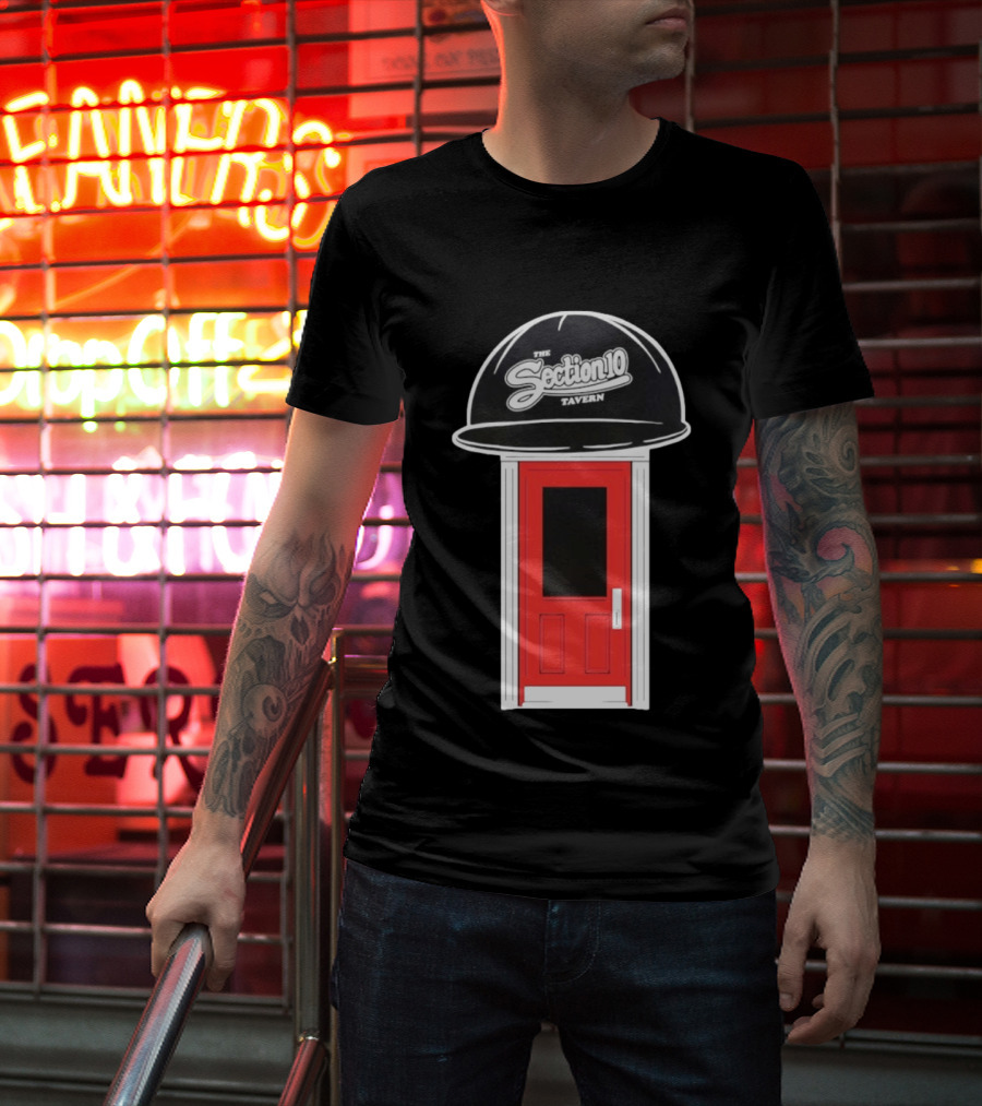 The Section10 Tavern Red Door Entrance T-Shirt