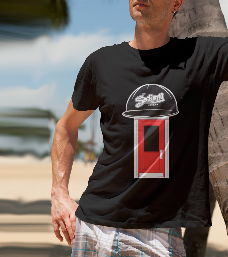 The Section10 Tavern Red Door Entrance T-Shirt