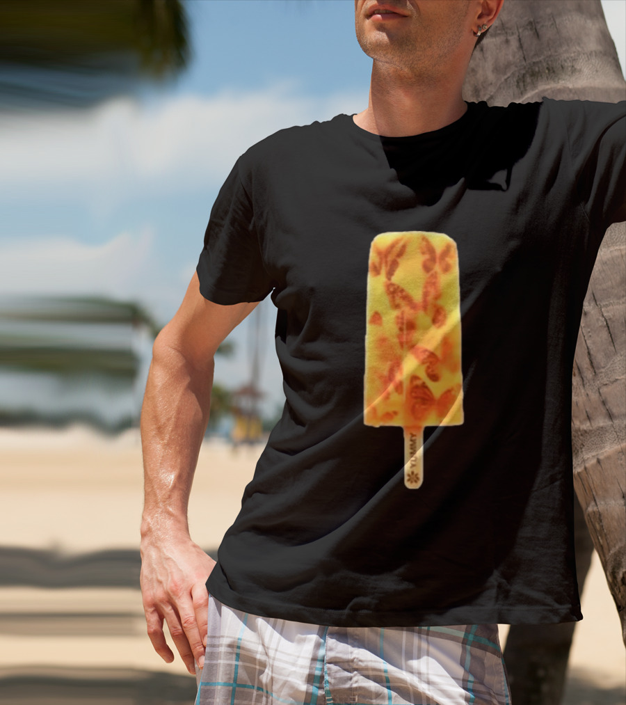 James Tour 2024 Ice Cream Yummy Butterfly Popsicle T-Shirt