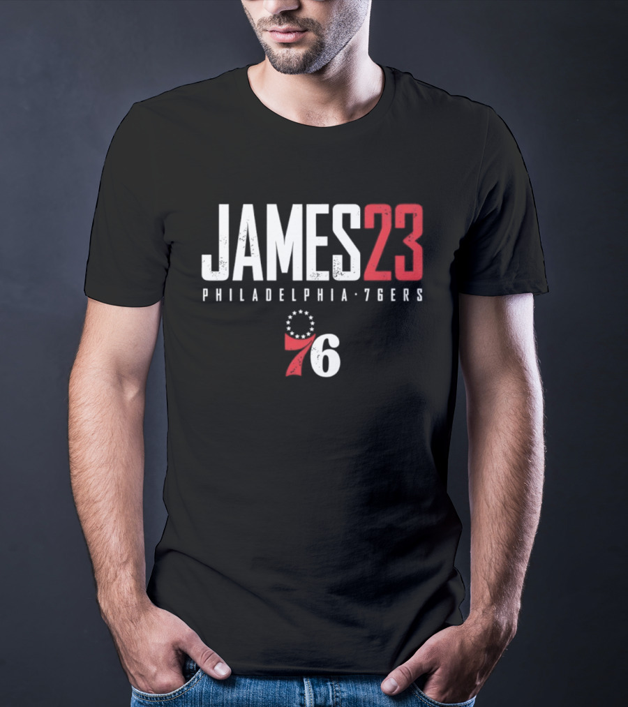 LeBron James 23 Philadelphia 76ers 2026 T-Shirt