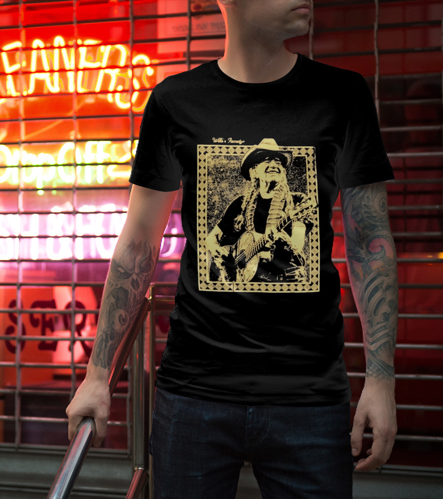 Willie Remedy Backstage Guitar T-Shirt
