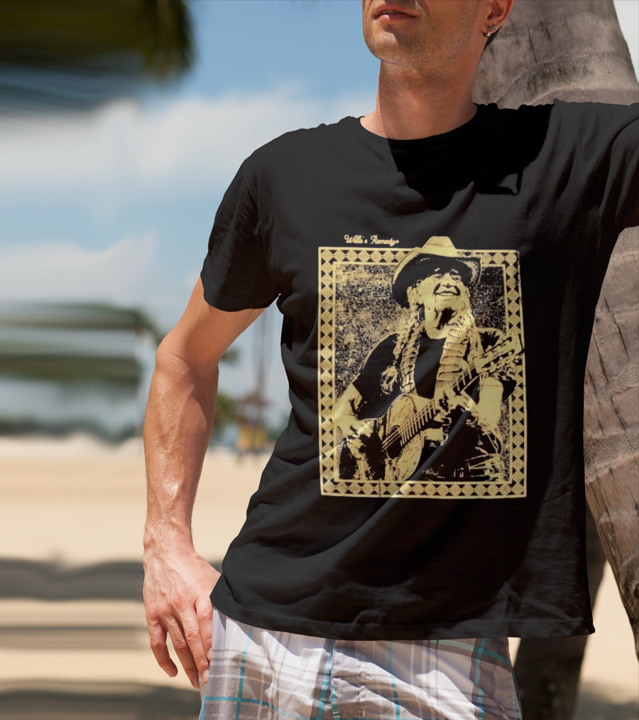 Willie Remedy Backstage Guitar T-Shirt