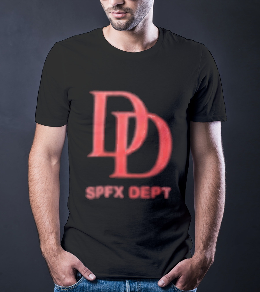 Marvel Television Daredevil Born Again Season 3 Upper East DD T-Shirt