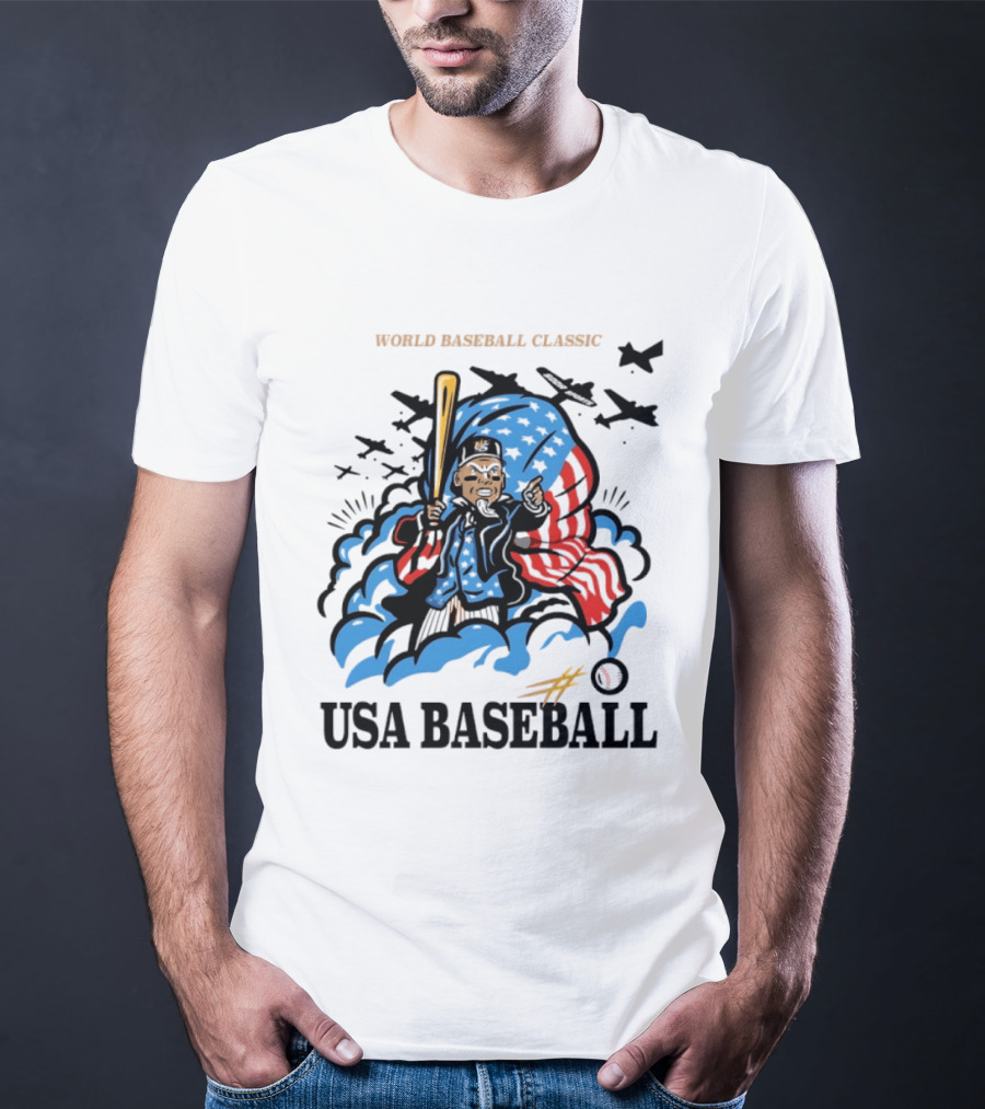 World Baseball Classic USA Baseball 2026 Aaron Judge T-Shirt