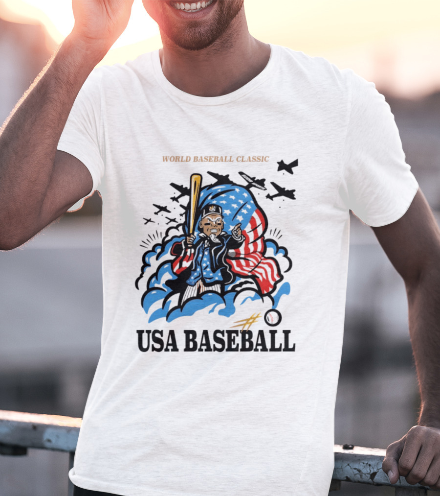 World Baseball Classic USA Baseball 2026 Aaron Judge T-Shirt