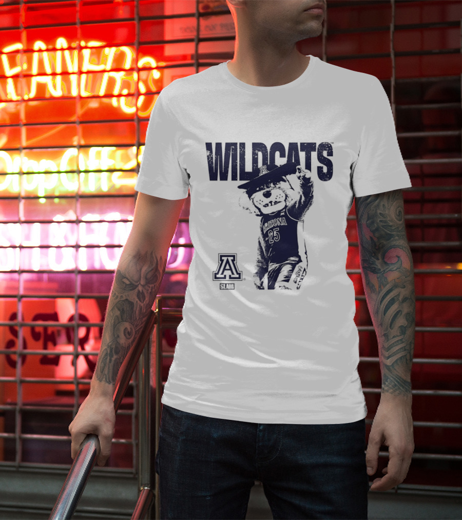 Arizona Wilbur Wildcats A Logo SLAM T-Shirt