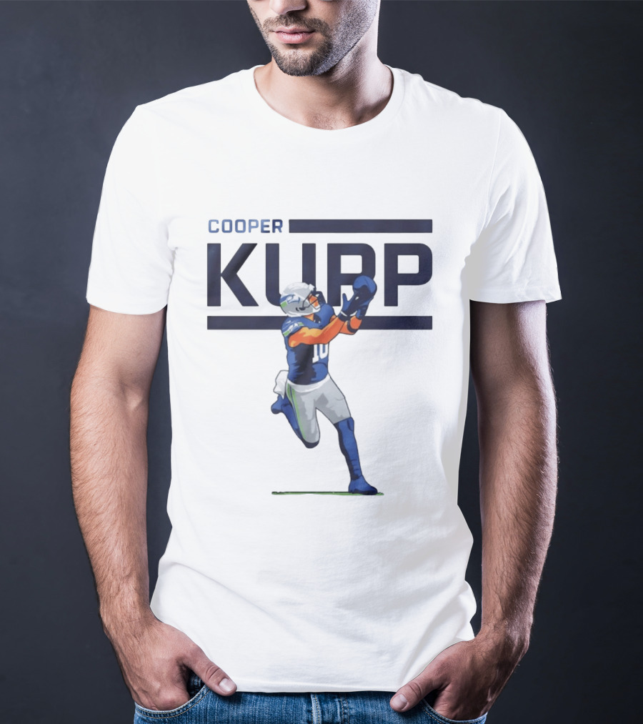 Cooper Kupp Seattle Seahawks Catching Action T-Shirt