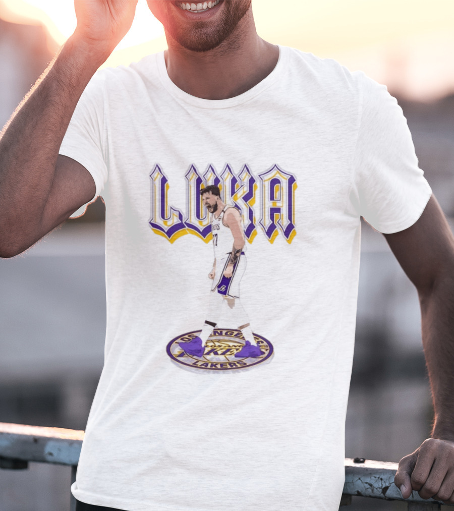 Luka Doncic Los Angeles Lakers 90s T-Shirt