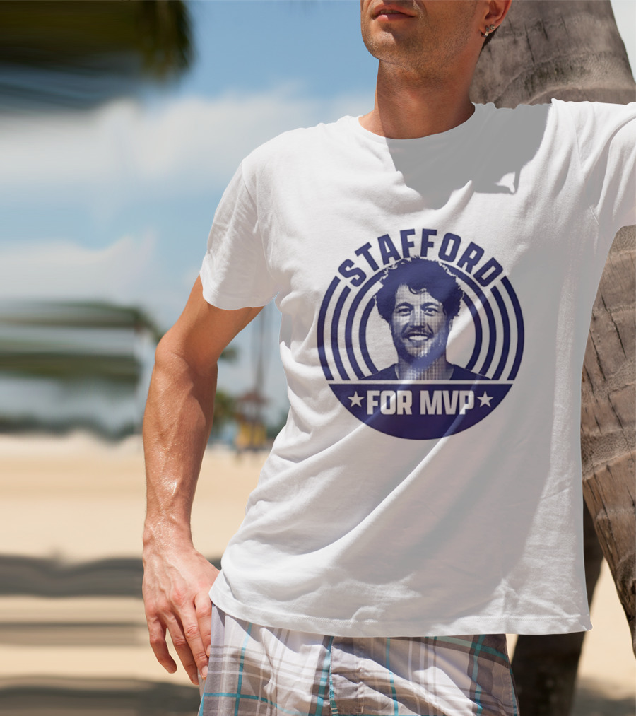 Matthew Stafford For MVP Los Angeles Rams Football Fan Gear T-Shirt