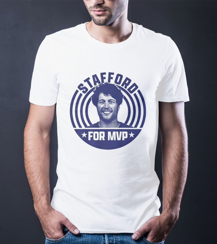 Matthew Stafford For MVP Los Angeles Rams Football Fan Gear T-Shirt