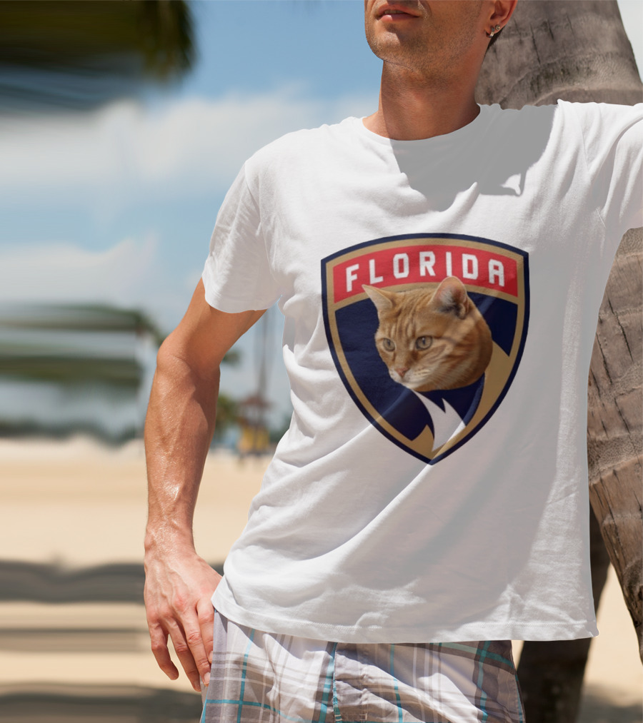 Florida Panthers Paul Maurice Cat T-Shirt