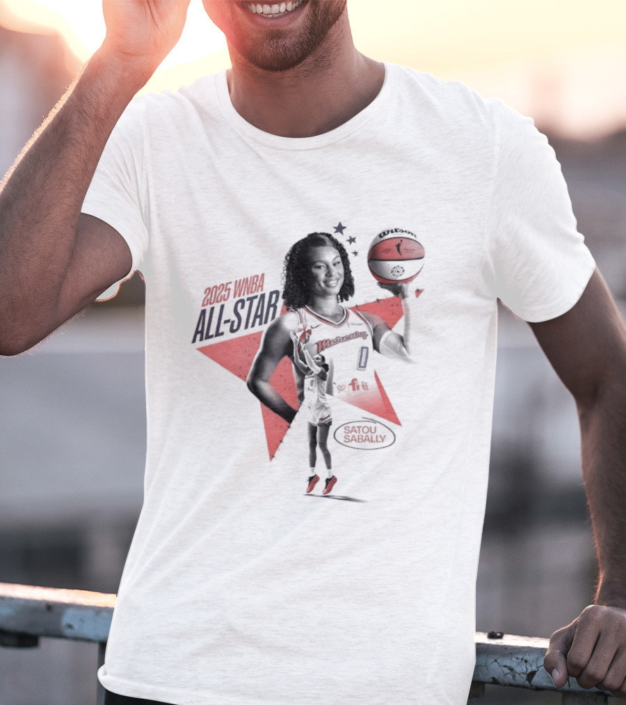 Satou Sabally 2025 WNBA All Star Phoenix Mercury T-Shirt