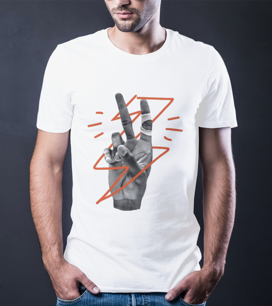 Shai Gilgeous Alexander SGA B2B 2025 26 Kia NBA MVP Hand Gesture T-Shirt