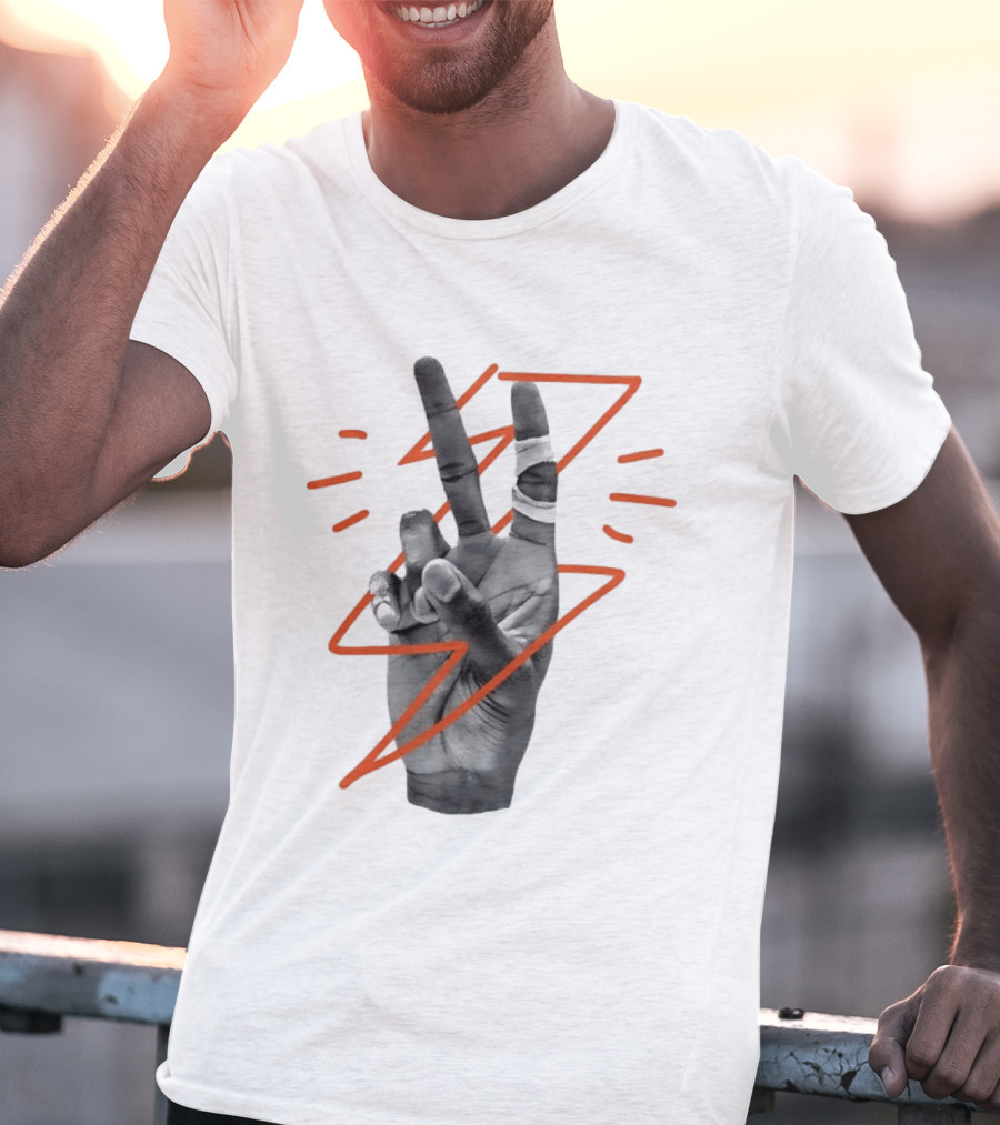 Shai Gilgeous Alexander SGA B2B 2025 26 Kia NBA MVP Hand Gesture T-Shirt