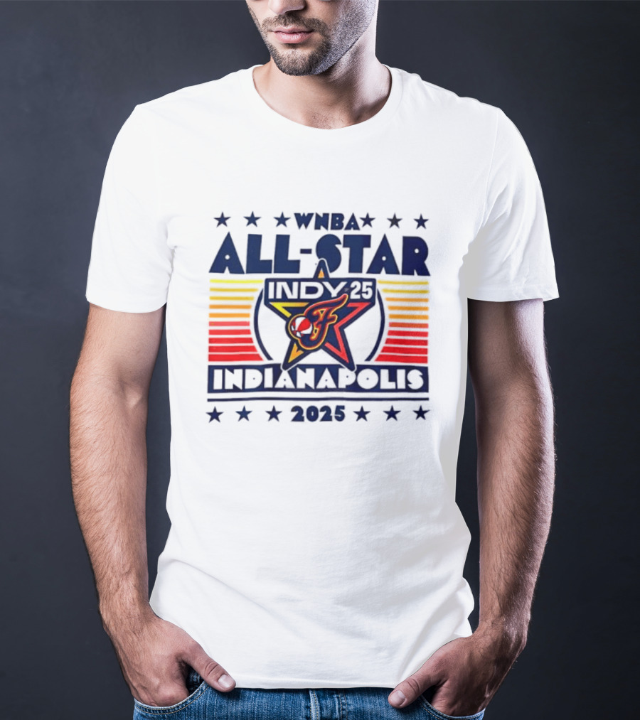 WNBA All Star INDY 2025 Indianapolis Crewneck T-Shirt