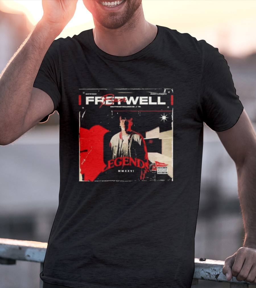 Bear Fretwell Alabama Legends MMXXVI Southeast Bulloch NCAA Football T-Shirt