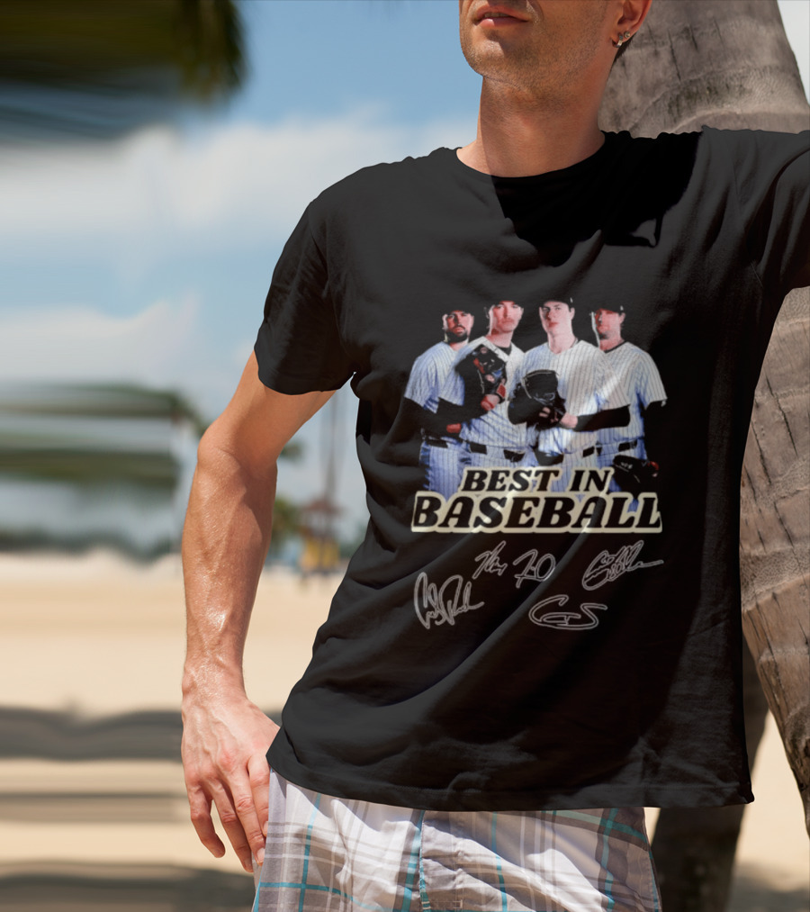 New York Yankees Best In Baseball MLB Team Champions T-Shirt