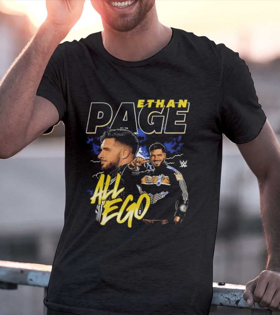 Ethan Page WWE All Ego BZ T-Shirt