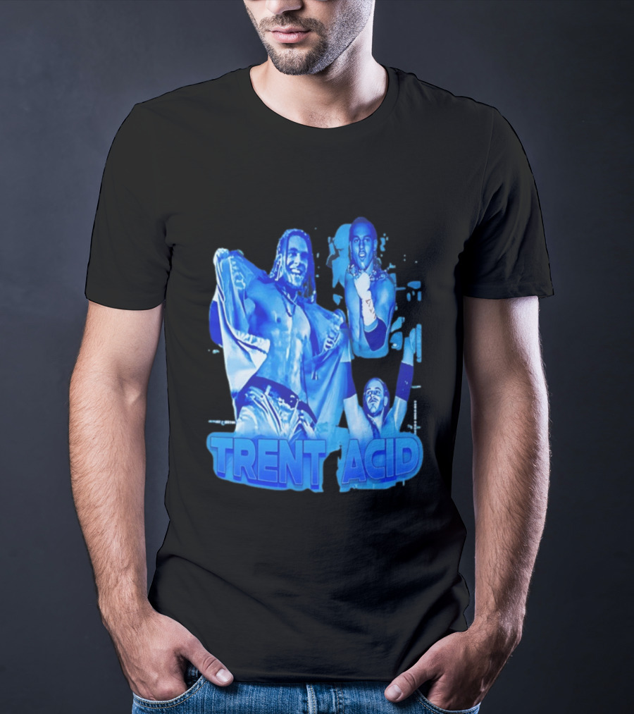 Trent Acid Wrestling Legend Blue Collage без буквы T-Shirt