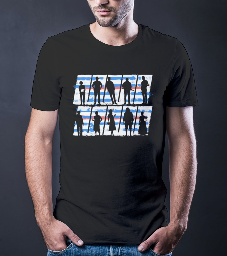 Widows Bay Islanders Striped T-Shirt