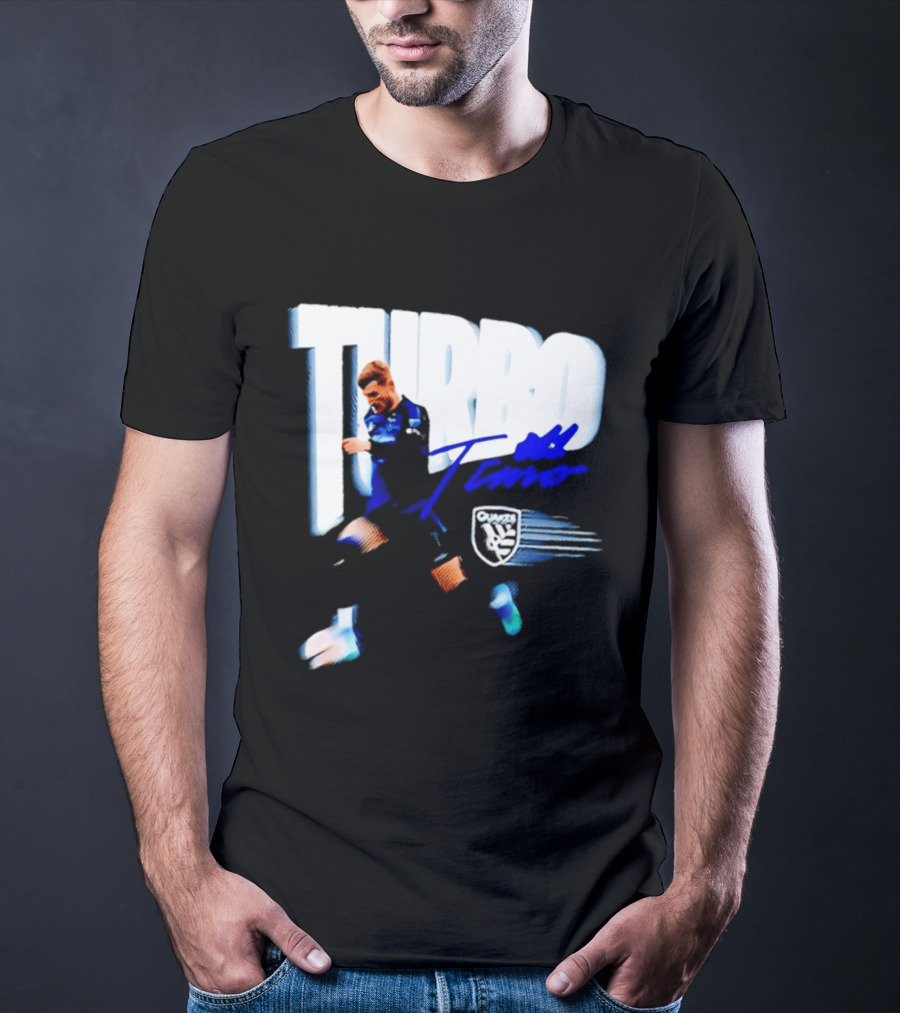 Turbo Timo San Jose Earthquakes Soccer Player Promotion T-Shirt
