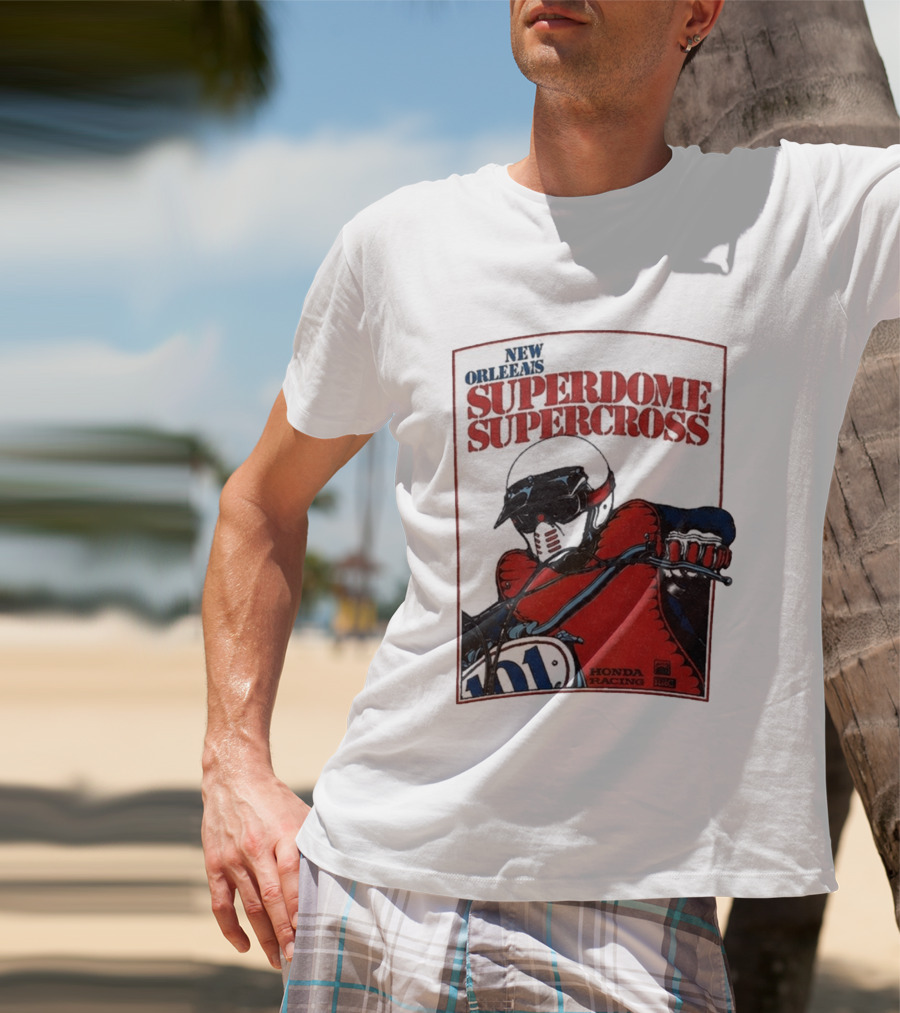 New Orleans Superdome Supercross Honda Racing 101 T-Shirt